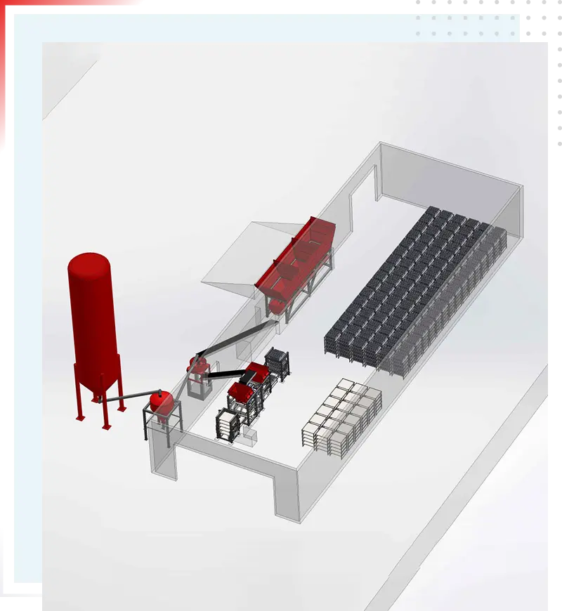 Semi-automatic-production-line