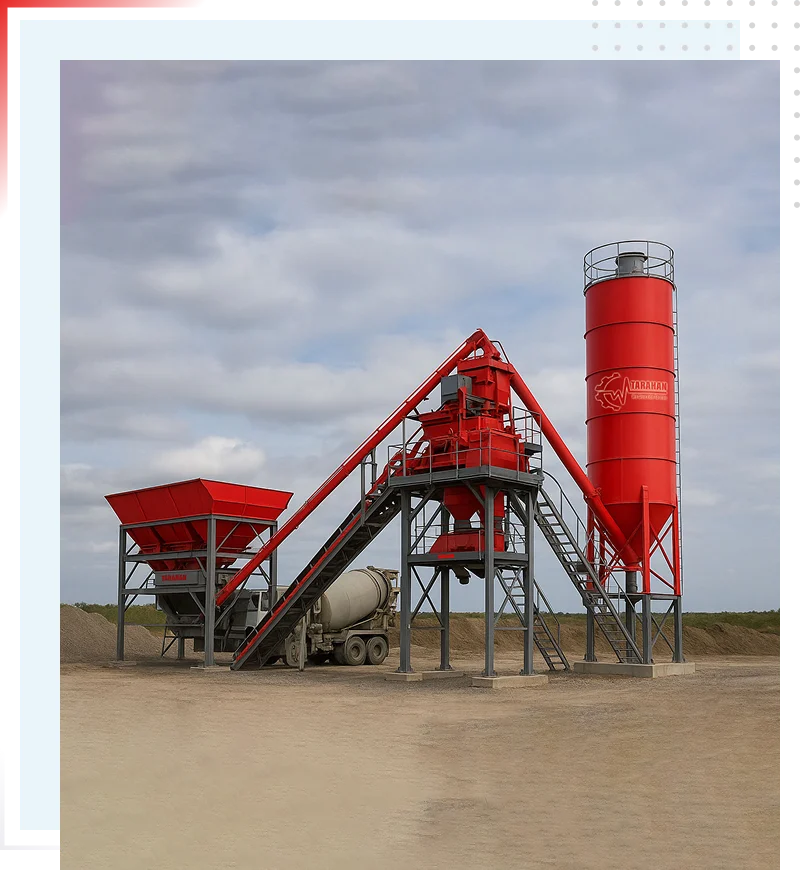 دستگاه بچینگ پلانت ثابت