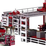 دستگاه بلوک زن، جدول زن و کفپوش زن بتنی ثابت  TM-210