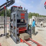 دستگاه بلوک زن، جدول زن و کفپوش زن بتنی ثابت TM-108