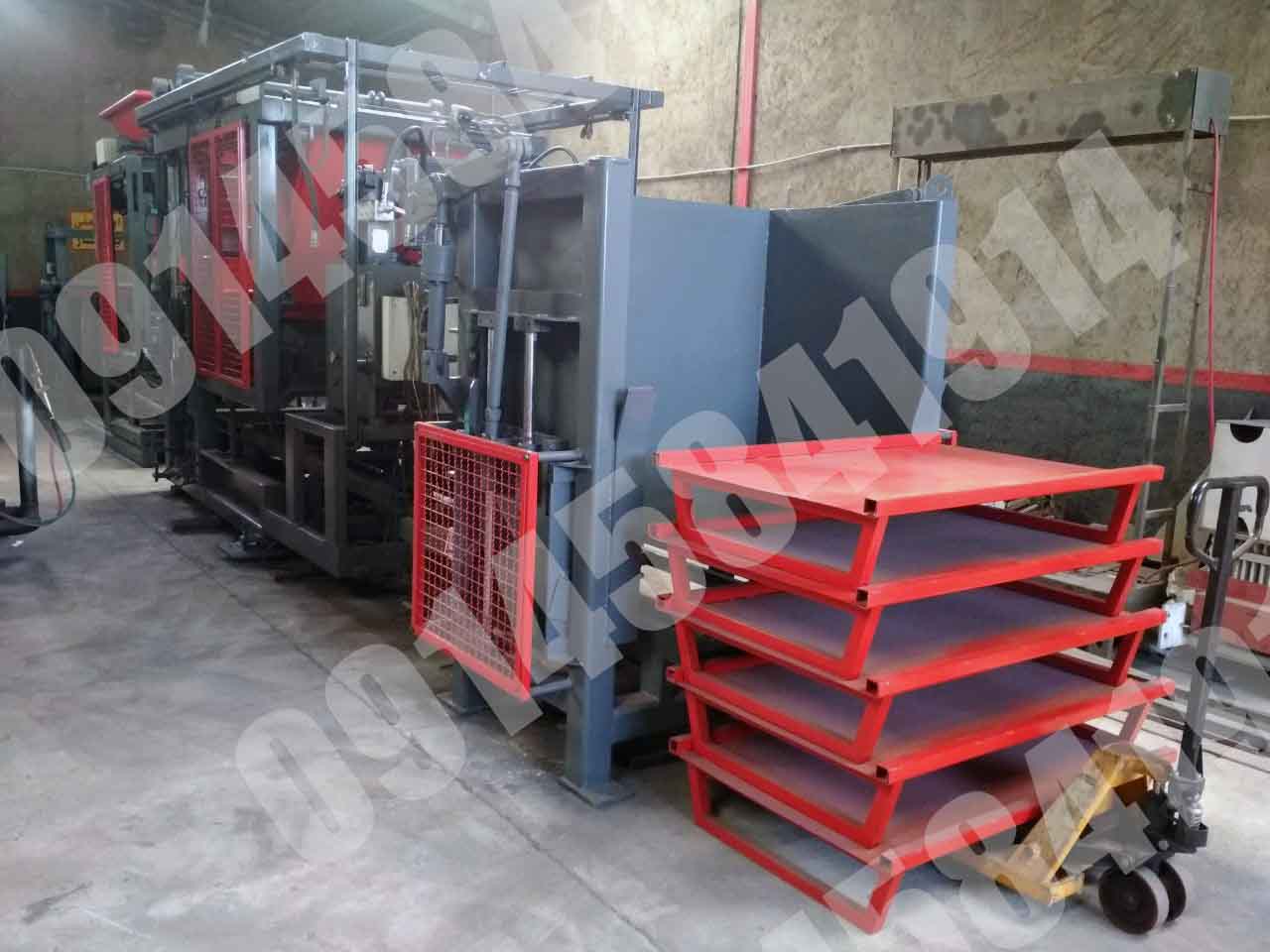 دستگاه بلوک زن، جدول زن و کفپوش زن بتنی ثابت  TM-210