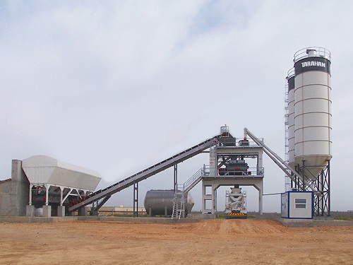 محطة خلط خرسانة 100