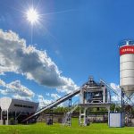 محطة خلط خرسانة 160