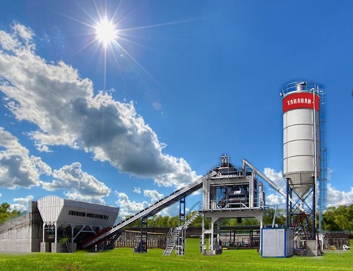 محطة خلط خرسانة 160