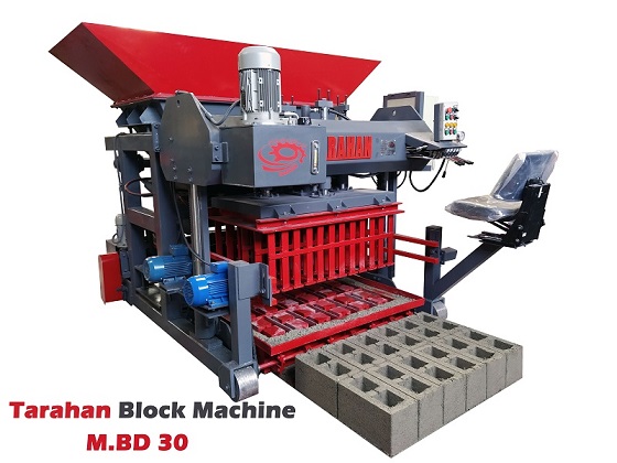 M.BD fully hydraulic block making machine