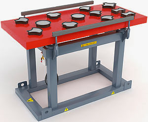 طاولة الاهتزاز طراحان