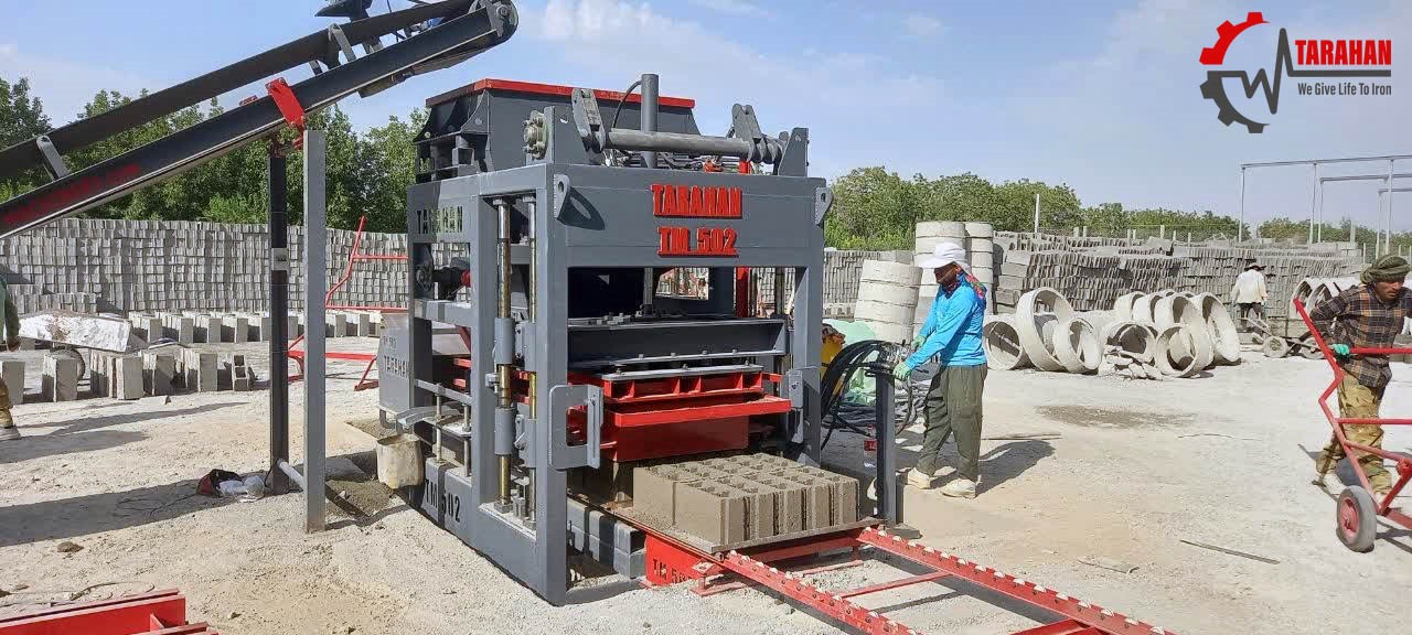 نصب و راه اندازی خط تولید بلوک در شهریار تهران