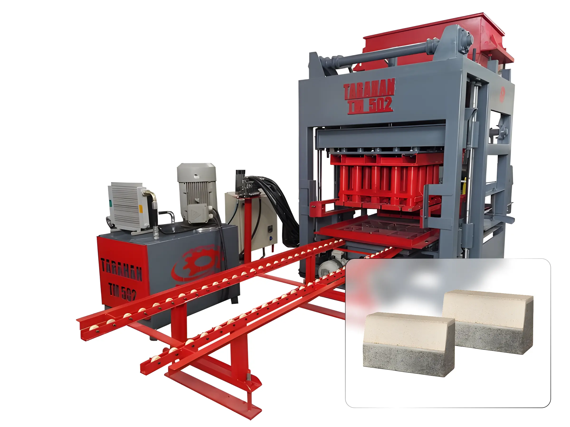 Kerbstone making machine