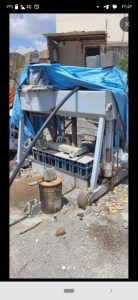 دستگاه بلوک زنی نیمه اتوماتیک دست دوم ۸  قالبه