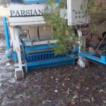 دستگاه بلوک زن دست دوم هیدرولیک سیار با قابلیت تولید جدول و فلاورباکس