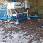 دستگاه بلوک زن دست دوم هیدرولیک سیار با قابلیت تولید جدول و فلاورباکس