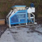 دستگاه بلوک زن دست دوم هیدرولیک سیار با قابلیت تولید جدول و فلاورباکس