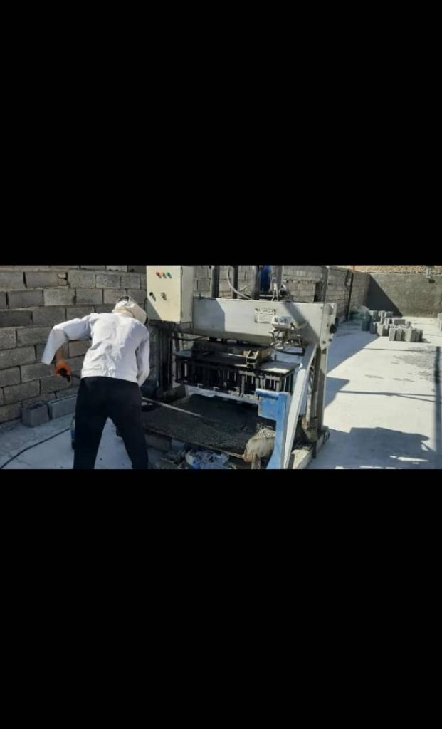 دستگاه بلوک زن دست دوم هیدرولیکی پرسی
