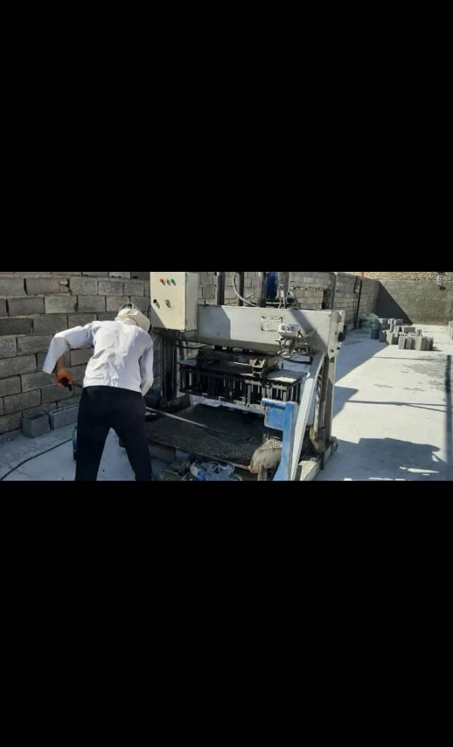 دستگاه بلوک زن دست دوم هیدرولیکی پرسی