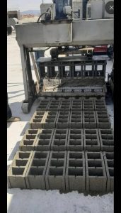 دستگاه بلوک زن دست دوم هیدرولیکی پرسی