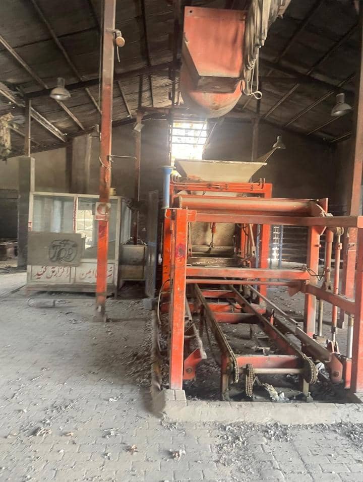 دستگاه  جدول زن و کفپوش زن تمام اتومات ترکیه ای دست دوم