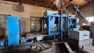 دستگاه ثابت تولید قطعات بتنی کارکرده