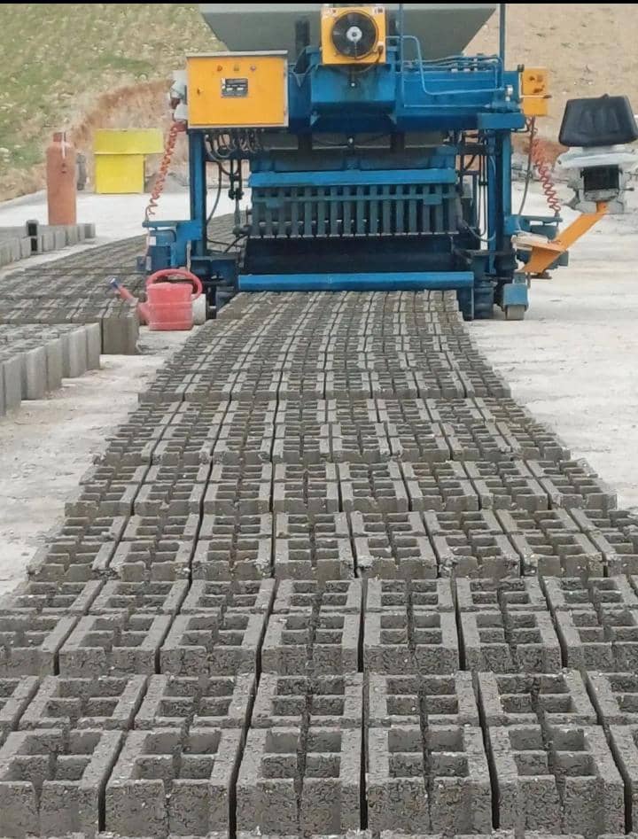 فروش خط تولید بلوک زنی کارکرده