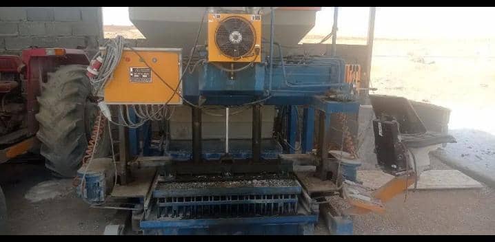 فروش خط تولید بلوک زنی کارکرده