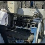 دستگاه بلوک زن نیمه اتومات ۶ قالبه