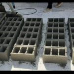 دستگاه بلوک زن نیمه اتومات ۶ قالبه