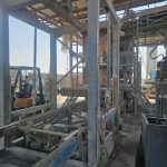 دستگاه پیوسینگ تکنو بلوک با رباط جمع کن دست دوم