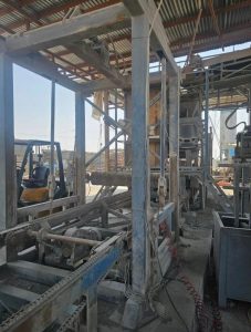 دستگاه پیوسینگ تکنو بلوک با رباط جمع کن