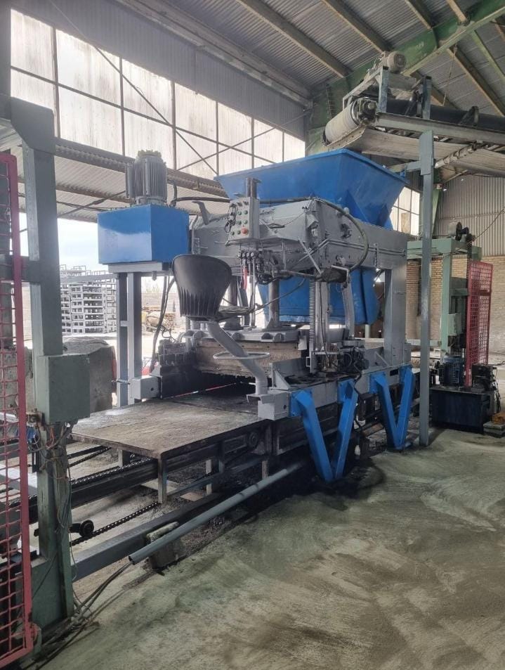 بلوک زن ثابت تمام اتومات تکنو بلوک دستی دو ردیفه