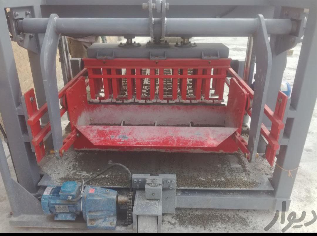 دستگاه بلوک زن گاری دار به همراه میکسر