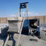 دستگاه بلوک زن گاری دار به همراه میکسر