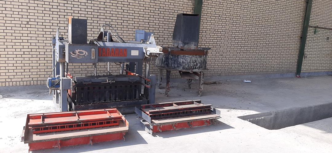 دستگاه بلوک زن تمام اتومات بدون سیلو( شن کش یا همان گاری دار)