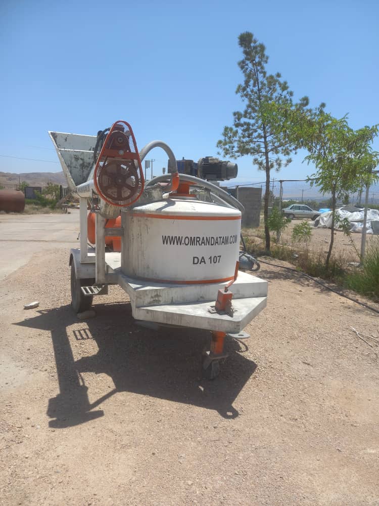 دستگاه فوم بتن کار کرده در حد نو