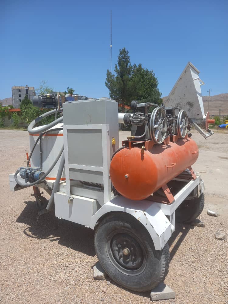 دستگاه فوم بتن کار کرده در حد نو