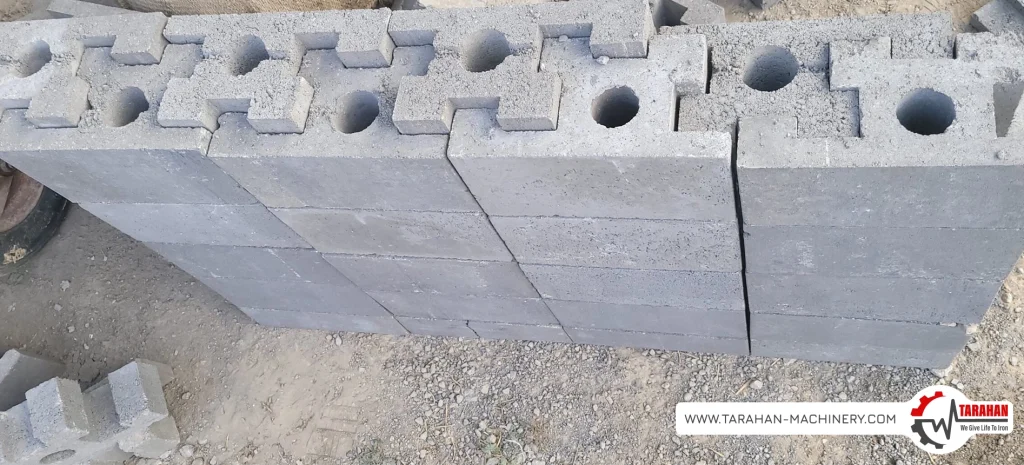 خط تولید بلوک پازلی