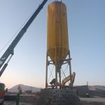 دستگاه بلوک زن به همراه میکسر قالب و بونکر سیمان