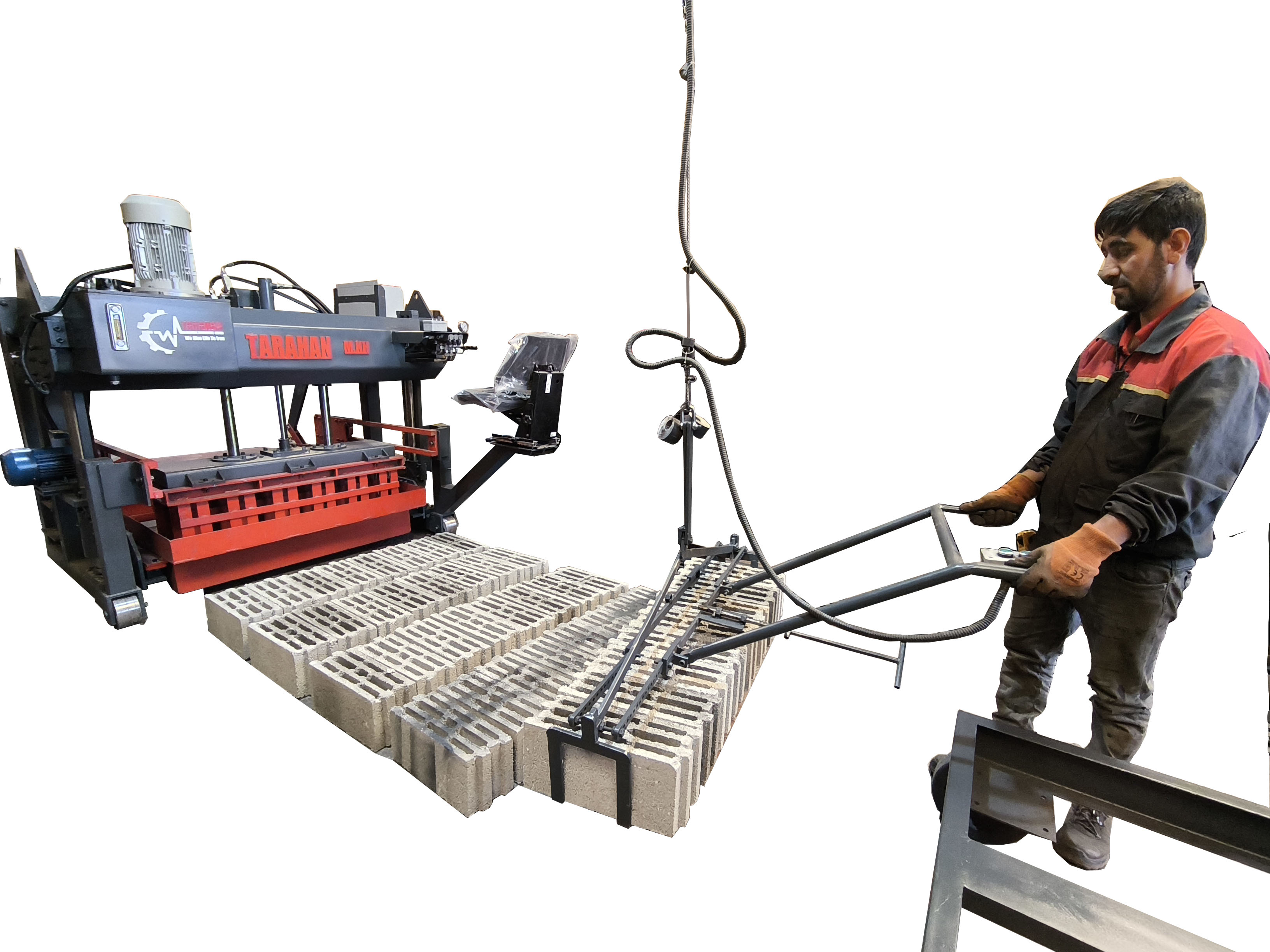 دستگاه بلوک جمع کن