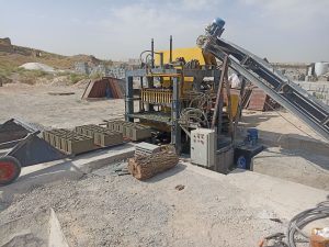 دستگاه ثابت بلوک زنی و جدول زنی دست دوم
