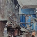 دستگاه دست دوم بلوک زن به همراه میکسر